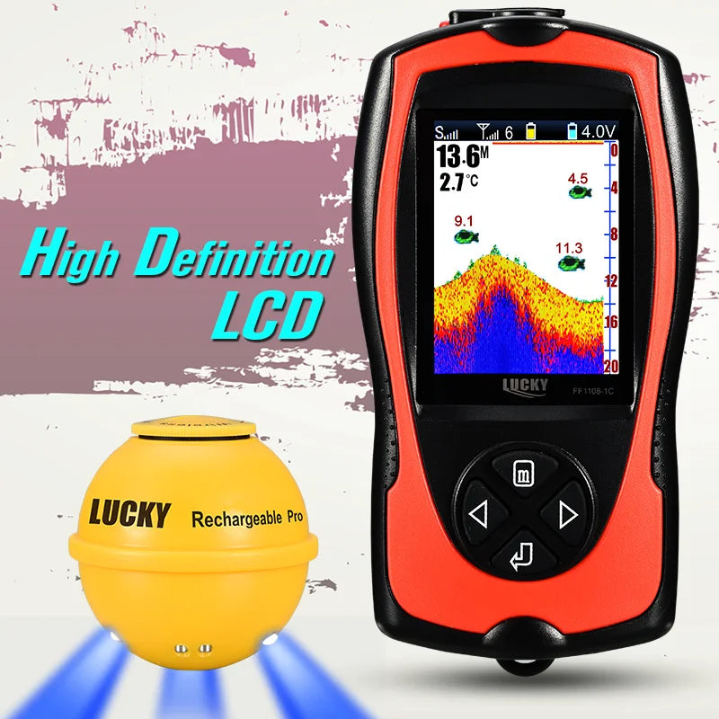 Sonar pentru pescuit WIRELESS 150m (10 zile livrare)